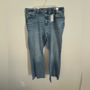 Judy Blue NWT Light Blue Women's Stretch bootcut Jeans, size 24W